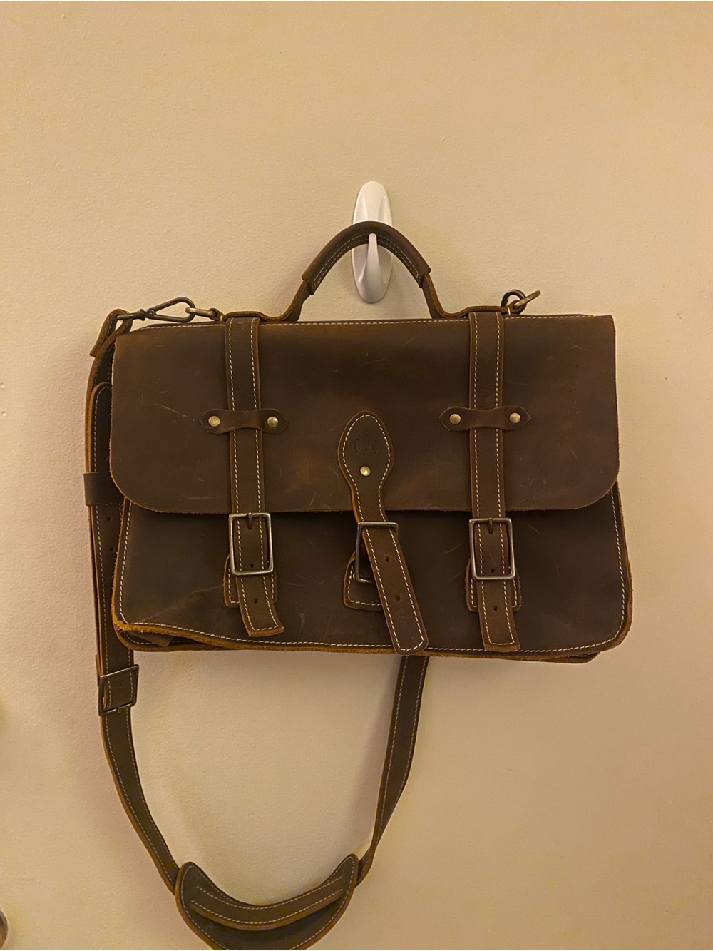 Portland Leather XL Messenger Bag